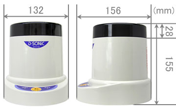 歯科（入れ歯洗浄機）用超音波洗浄器：US-350S（D-SONIC） 通販